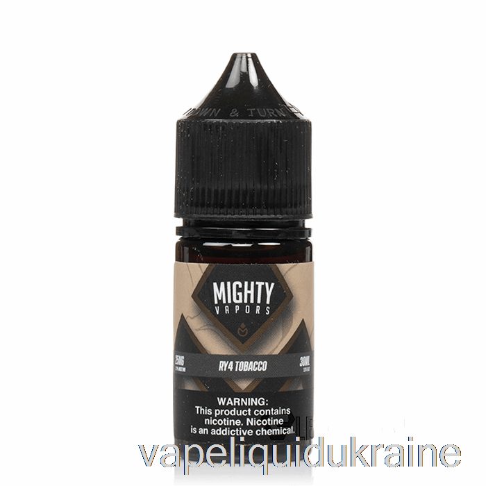Vape Ukraine RY4 Tobacco - Mighty Salts - 30mL 50mg